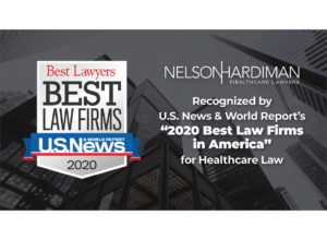 Nelson Hardiman Recognized by U.S. News & World Report’s “2020 Best Law Firms in America” for Health Care Law