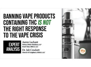 California Cannabis Industry Association - Banning Vape Products with THC is not the Answer